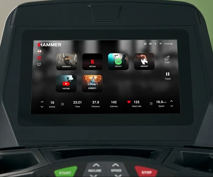 Hammer TR 8000 Screen