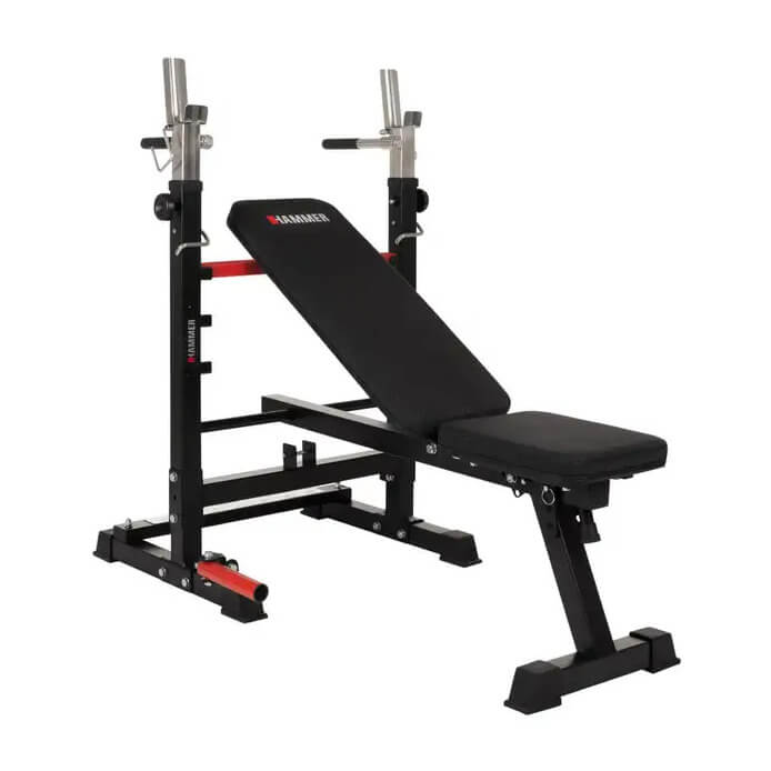 Folding Bench and Barbell Rack Force 4.0